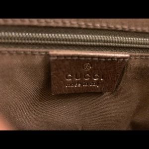 authentic Gucci bag